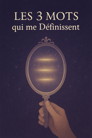"Les 3 mots qui me définissent..."