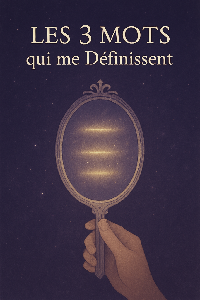 "Les 3 mots qui me définissent..."