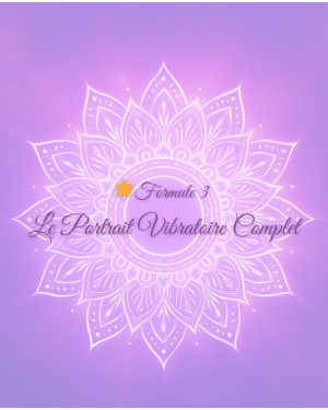 🌟 Formule 3 – Le Portrait Vibratoire Complet